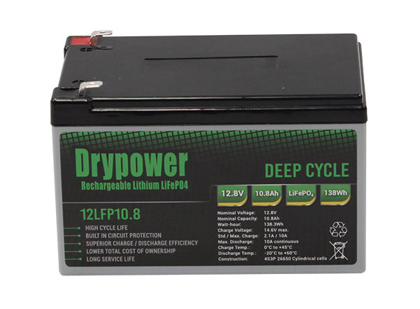 drypower LFP 10.8Ah